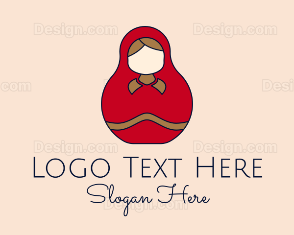 Russian Matryoshka Doll Logo