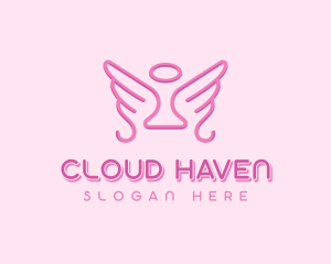 Heavenly Halo Wings logo