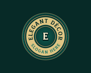 Deluxe Elegant Boutique logo design