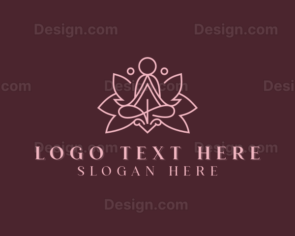Lotus Yoga Wellness Logo