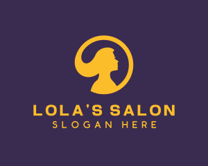 Luxury Hair Salon logo design