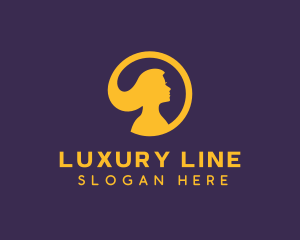 Luxury Hair Salon logo design