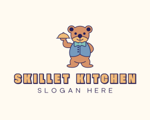 Culinary Chef Bear logo design