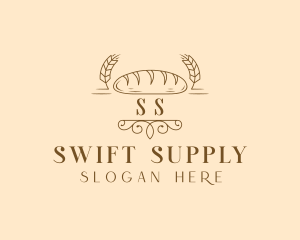 Wheat Bread Baking  logo design