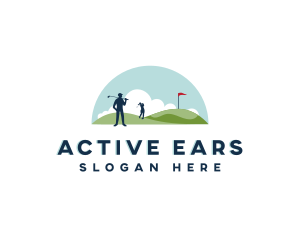 Outdoor Golf Course logo design