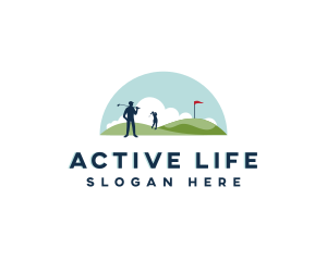 Outdoor Golf Course logo design