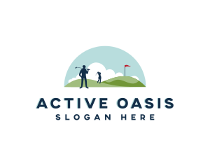 Outdoor Golf Course logo design