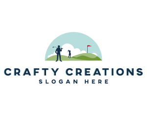 Outdoor Golf Course logo design