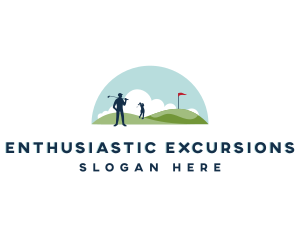 Outdoor Golf Course logo design