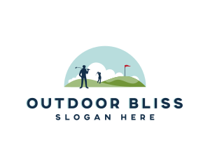 Outdoor Golf Course logo design