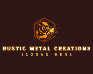 Industrial Metal Welder logo design