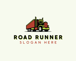 Transport Roadie Truck logo design