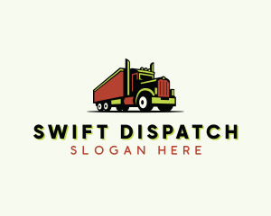 Transport Roadie Truck logo design