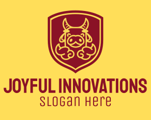 Shield Happy Ox logo