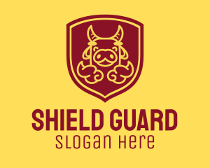 Shield Happy Ox logo