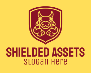Shield Happy Ox logo