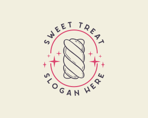 Sweet Marshmallow Treat logo design