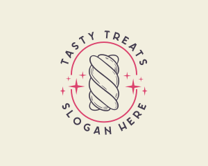 Sweet Marshmallow Treat logo design