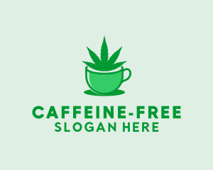 Cannabis Coffee Cafe logo design