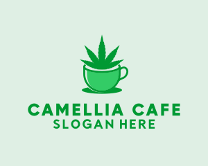 Cannabis Coffee Cafe logo design