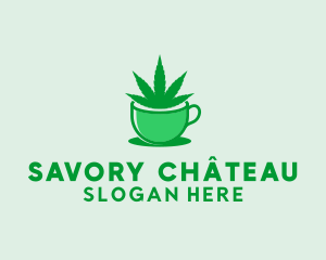 Cannabis Coffee Cafe logo design