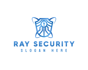 Cyber Security Technology logo design