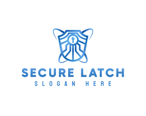 Cyber Security Technology logo design