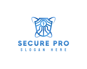 Cyber Security Technology logo design