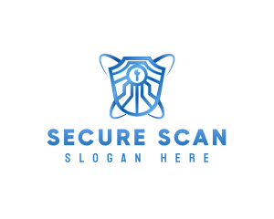 Cyber Security Technology logo design