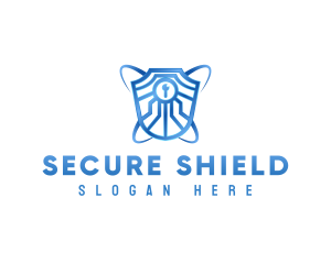 Cyber Security Technology logo design