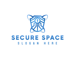 Cyber Security Technology logo design