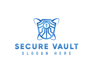 Cyber Security Technology logo design