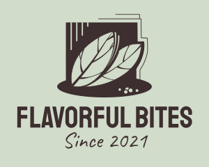 Bay Leaf Ingredient logo design