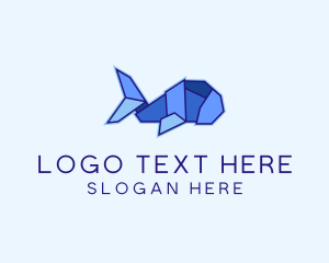 Blue Fish Origami logo