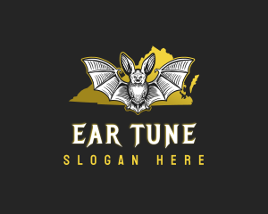 Virginia Bat Wildlife logo design