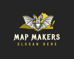 Virginia Bat Wildlife logo design