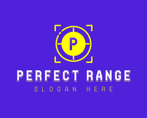 Crosshair Target Shooting logo design