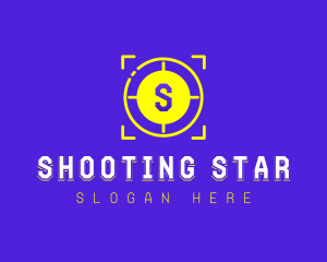 Crosshair Target Shooting logo design