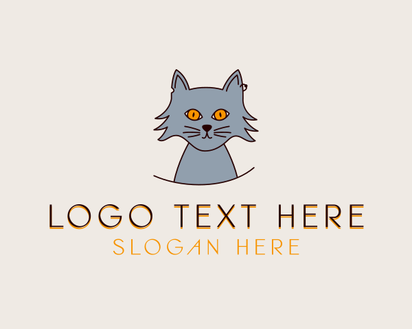 Cat logo example 2