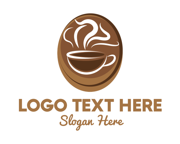 White And Brown logo example 2