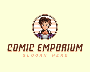 Anime Manga Character logo