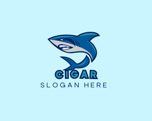 Marine Shark Sport logo design