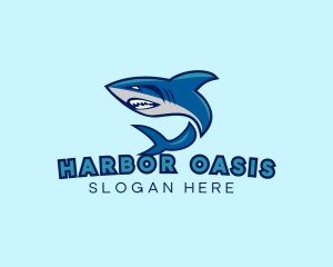 Marine Shark Sport logo design