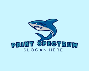 Marine Shark Sport logo design