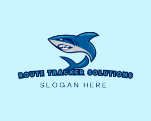 Marine Shark Sport logo design