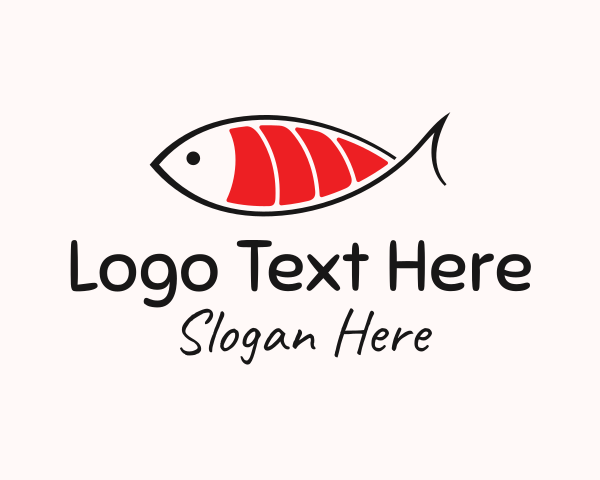 Sushi Roll logo example 1
