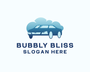 Auto Car Wash Cleaning  logo design