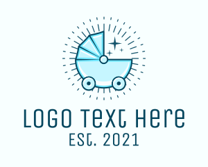 Baby Boy Stroller logo