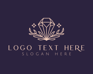 Diamond Crystal Leaf logo