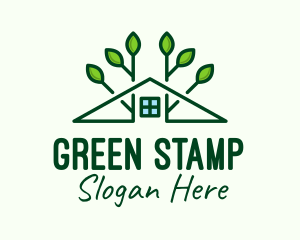 Green Housing Real Estate logo design